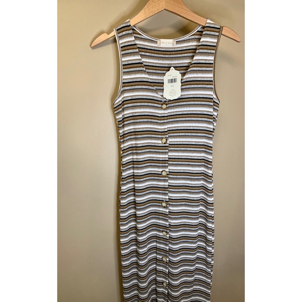 Button down Midi dress